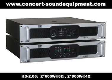 2x600W Stable Analog Audio Amplifier For Living Event, Conference, Church and Concert